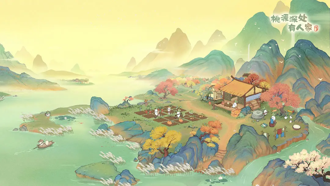 一个是严肃厚黑的叙事大作,一个是轻松休闲的古风模拟经营,两家厂商的
