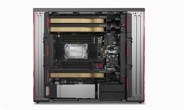 联想发布thinkstationp8工作站顶配锐龙96核心cpu