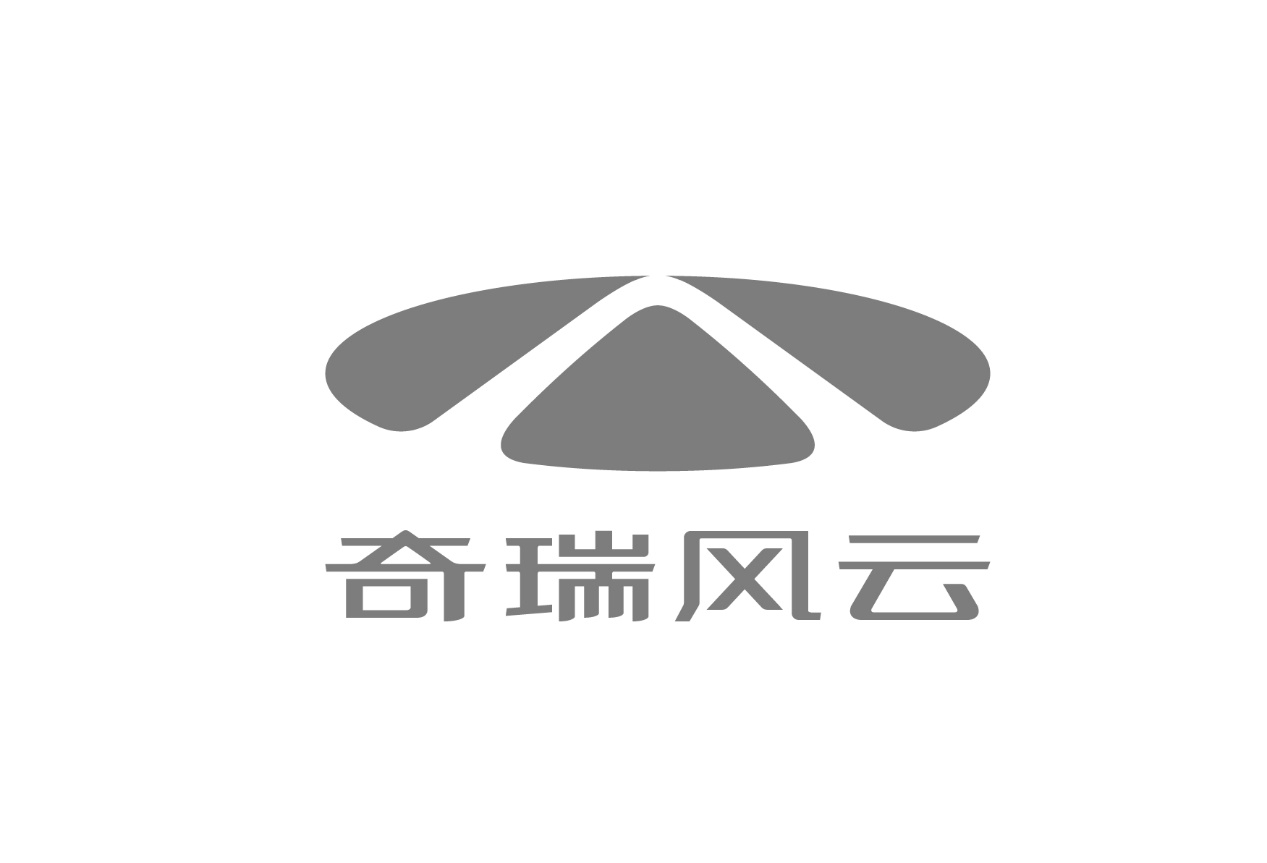 奇瑞风云新logo,沿用了奇瑞母品牌logo中间三角形状.