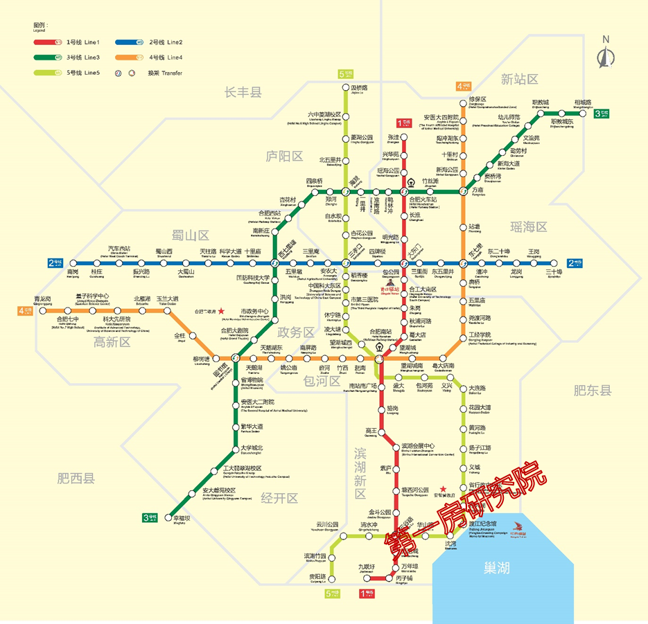 而大众路联通新站,瑶海和肥东三地,出行便捷;街坊紧邻地铁二号线