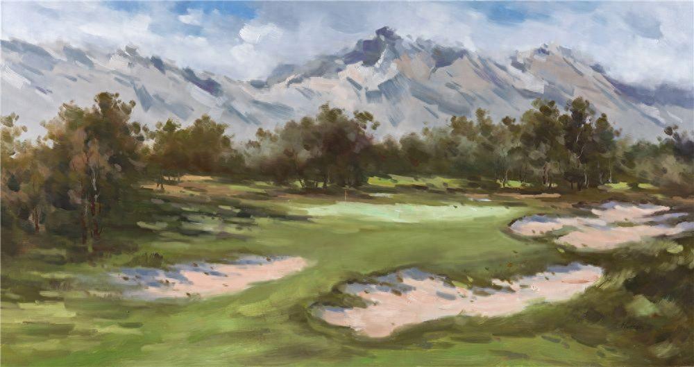 高尔夫情结与中产者文化——略论张少侠风景画的底层