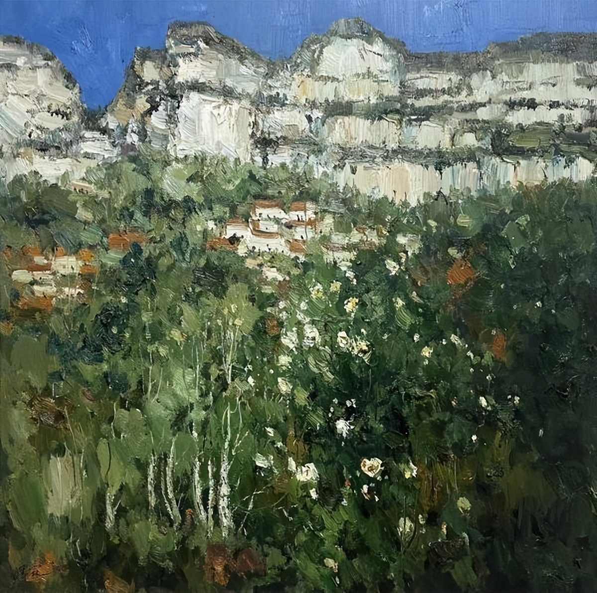 李泽霖的画作有着极强的艺术表现力,无论山水画还是人物画,国画还是