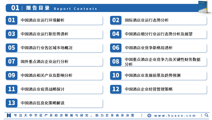 投資規劃建議報告》對酒店行業發展環境,市場運行現狀進行了具體分析