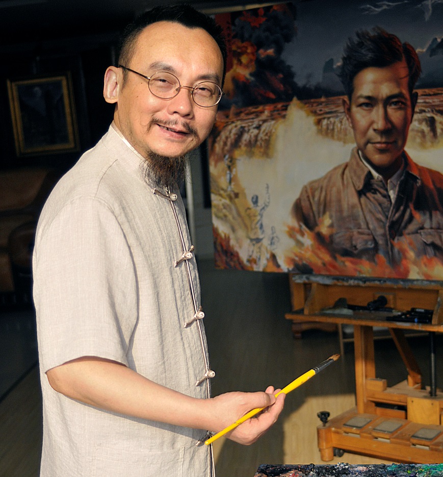 关键词:陈可之,油画家,中国美术家协会会员