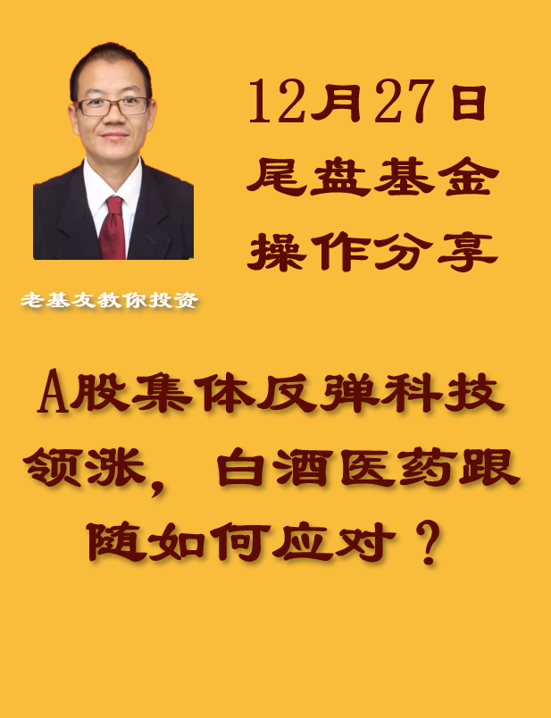 a股集體反彈科技領漲白酒醫藥跟隨如何應對