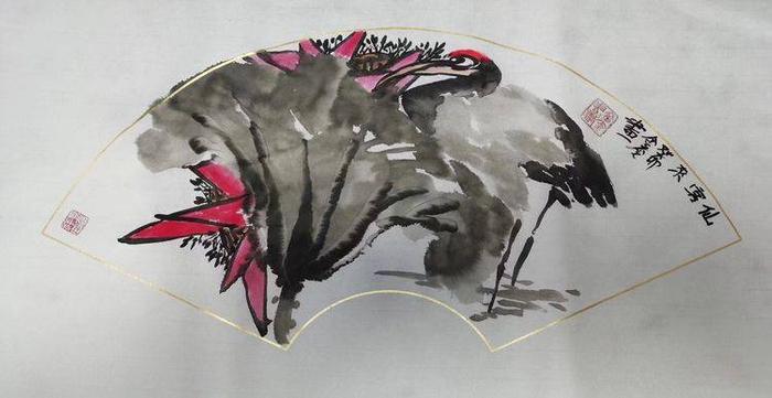 当代著名画家金奎花鸟作品清赏