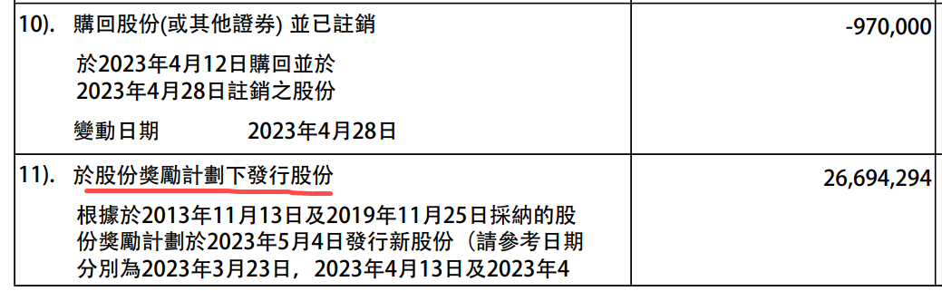 授出股票公告,可以肯定的是本期沒有新授出股票,否則需要第一時間公告