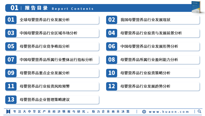 2024年中國母嬰營養品行業深度研究報告市場規模產業鏈市場結構及重點