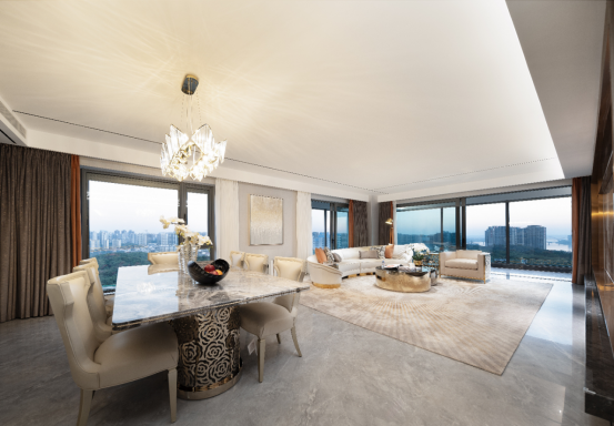 长沙二环主城一线江景大平层惟此佰昌和江山