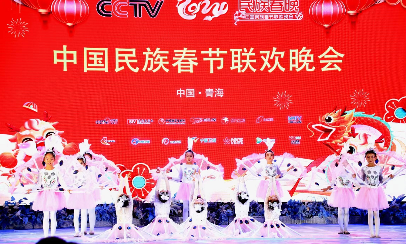 中国民族春晚创办人,组委会主任张建军在现场为青海组委会成员颁发了