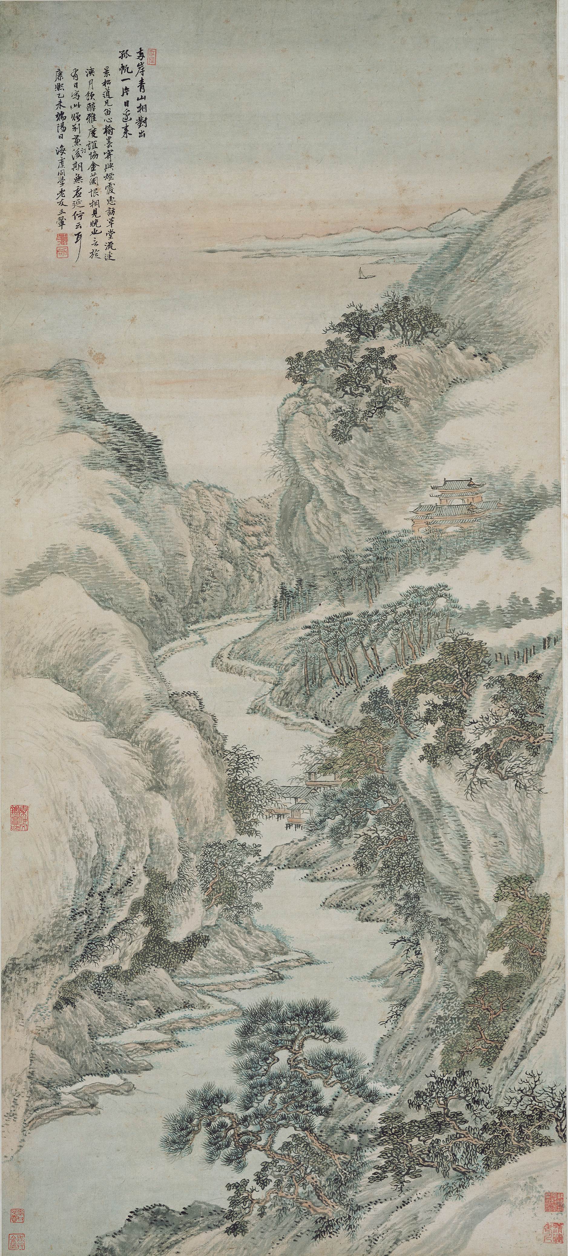 古代画画图片,简单_大山谷图库