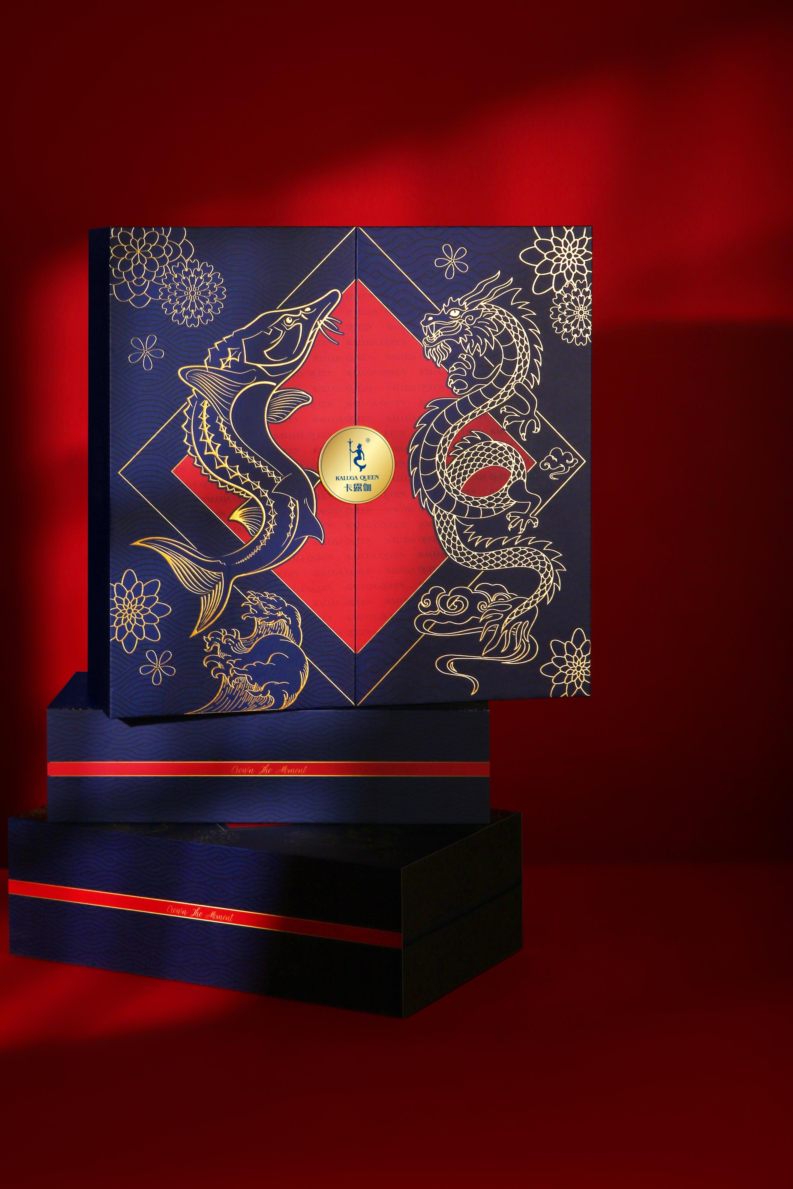 挚臻新旅耀绽缤纷卡露伽鱼跃龙腾新年限定礼盒温暖上线