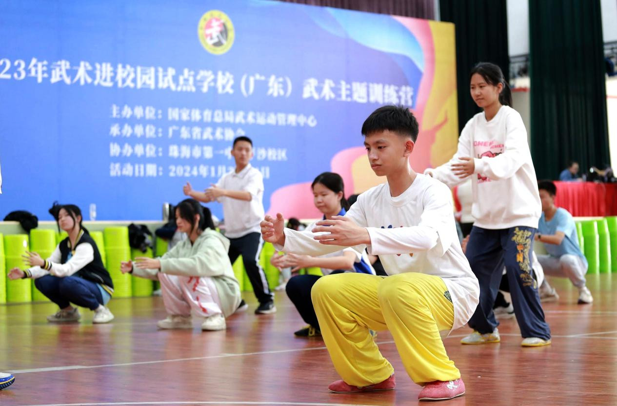 次武術進校園培訓內容以廣東省武術進校園各試點學校教學課程體系基礎