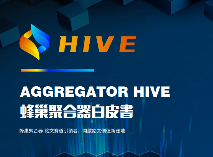 蜂巢聚合器铭文赛道引领者开启铭文价值新洼地