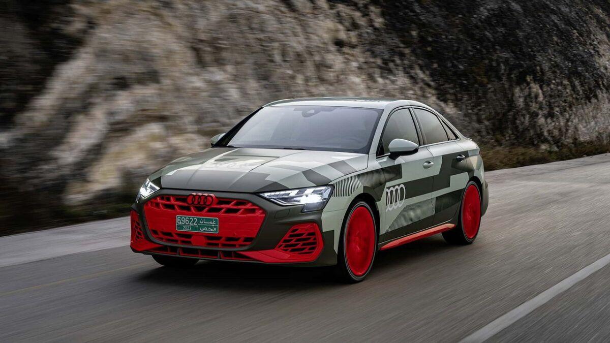 小改款奥迪s3马力增加23匹底盘也强化