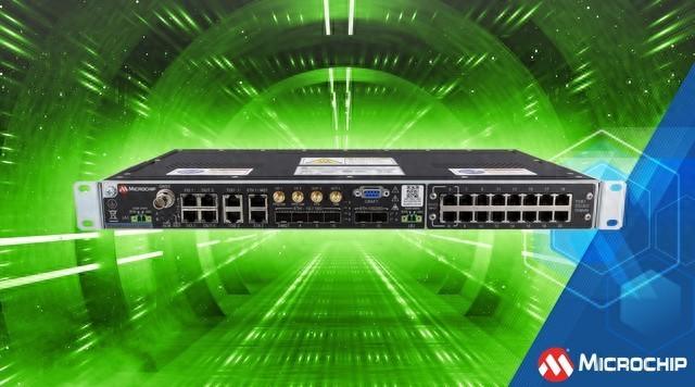 microchip推出提供25gbps高速网络接口的主时钟产品timeprovider4500