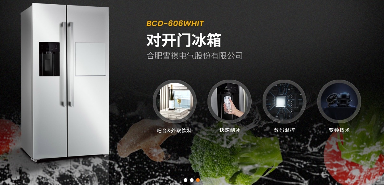 更新换代以旧换新主题系列之雪祺电气大容量ai智控冰箱冰柜全球龙头