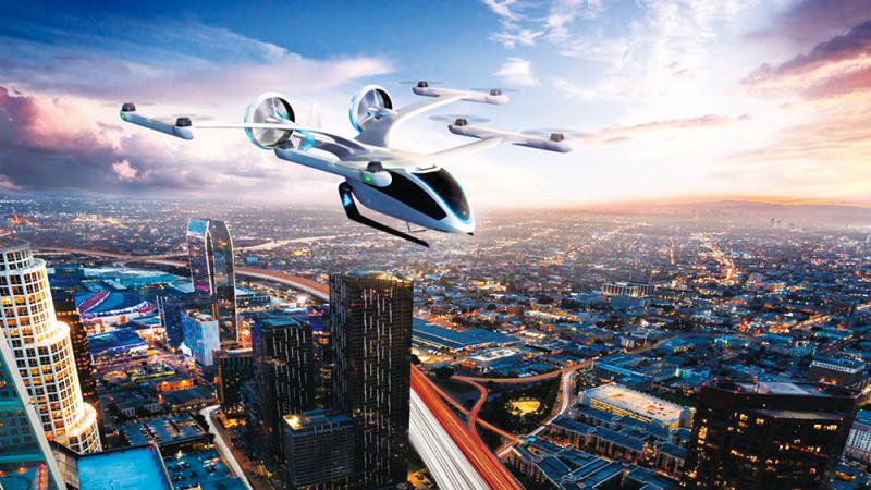 无人机穿行在高楼大厦间送外卖,"空中的士"成为出行新选择,农业无人机