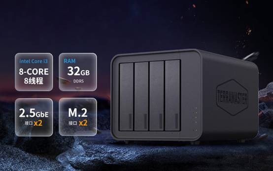 铁威马nas新品f4424pro震撼上市小白也能轻松驾驭的智能存储神器