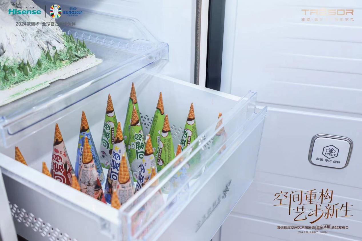 海信165L冰柜打造家居美学与“冻力”科技新体验-家电圈官网