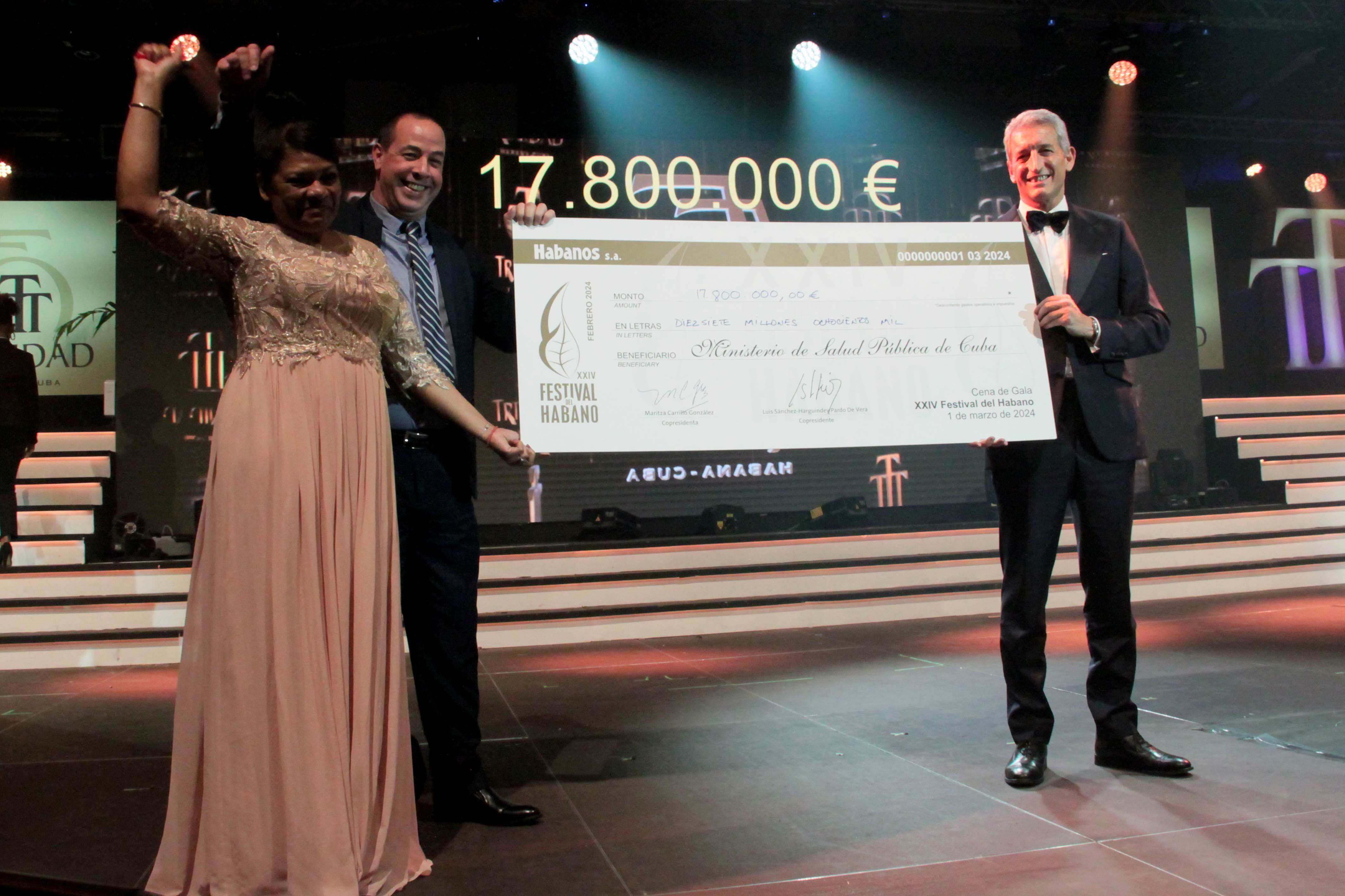 2024年古巴国际雪茄节慈善拍卖再创新高国窖1573高希霸联合拍品以450