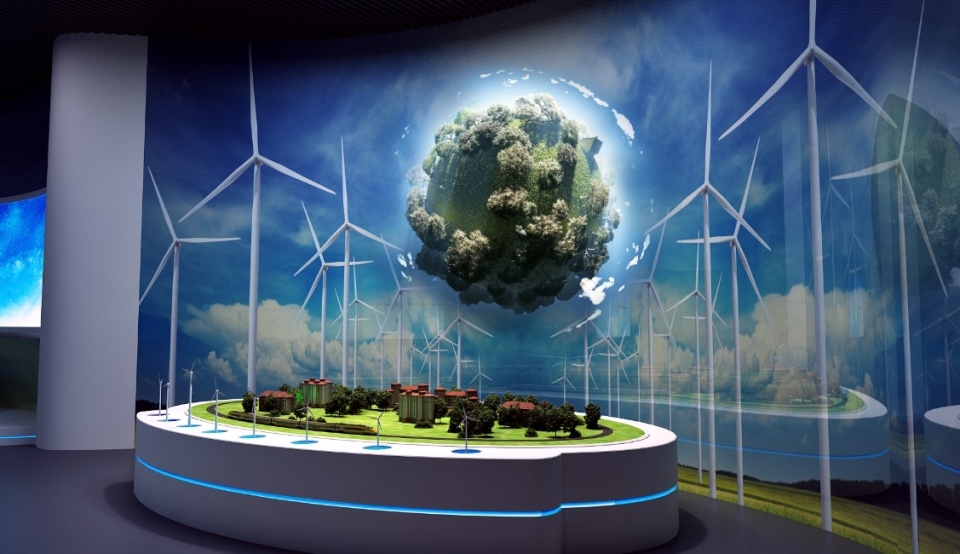 展馆以"气象,科技"为主题,以互动体验为特色,集科学性,知