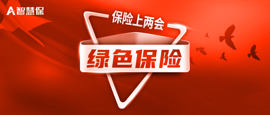 保险上两会绿色保险统一标准体系创新产品和服务供给