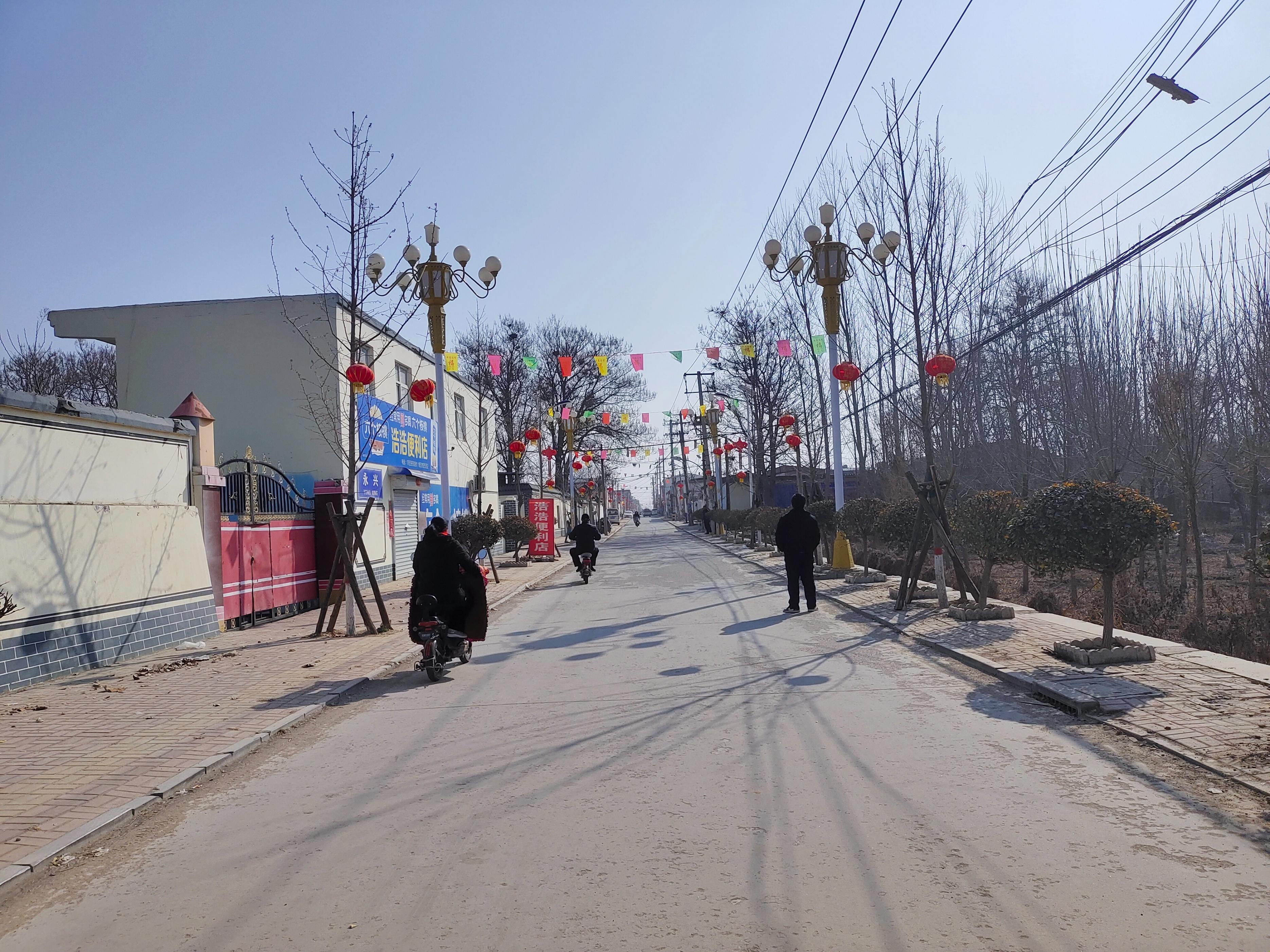 图七:隆尧县永兴村新建温室大棚.