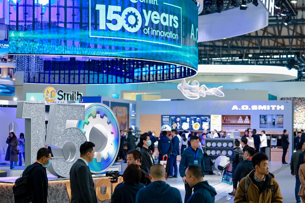 AWE2024:A.O.史密斯150年创新不止,引领好风好水健康生活-家电圈官网