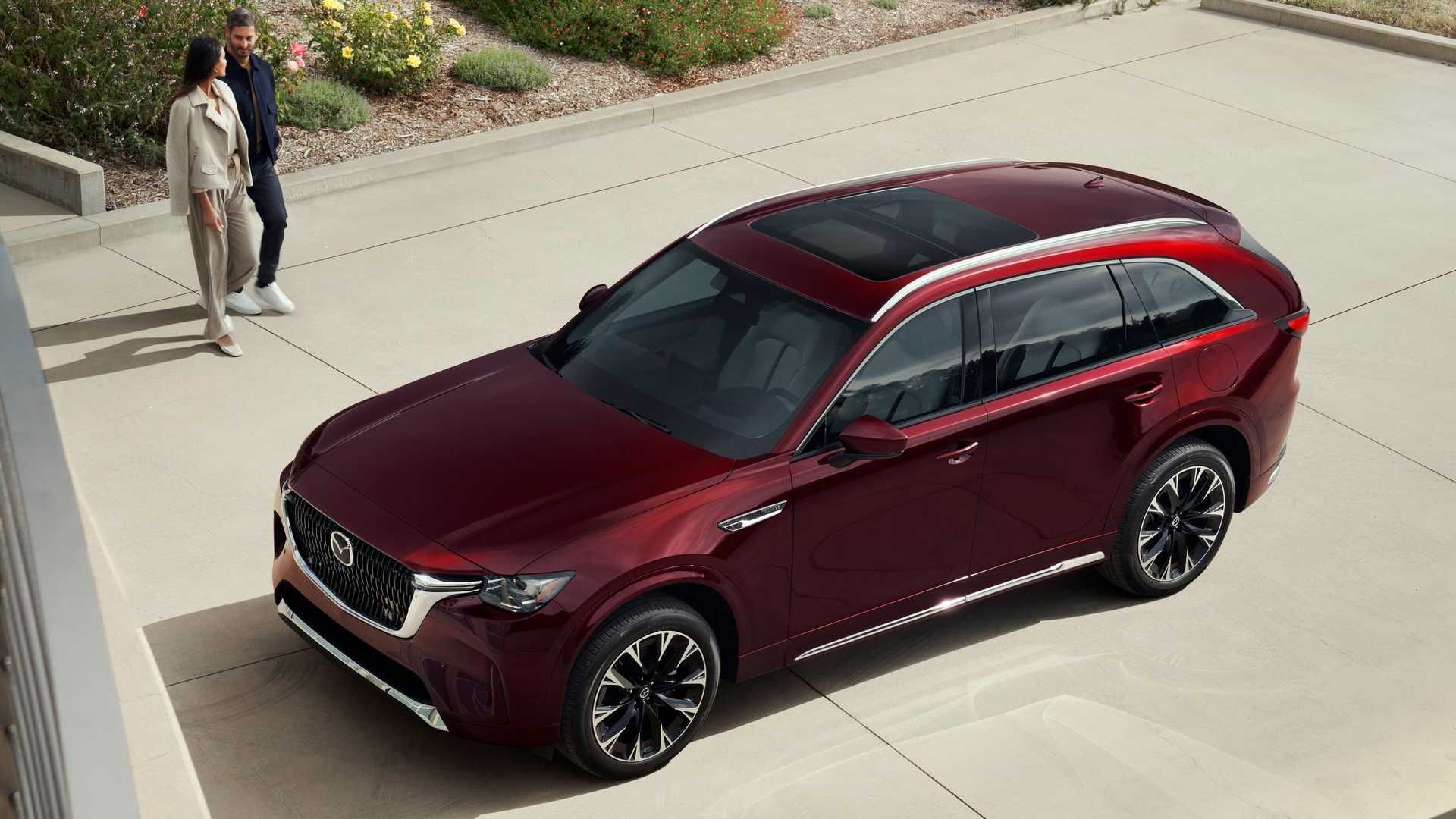 马自达全新7座suvcx80现身了