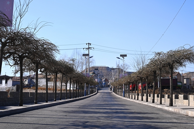 盂县南娄拦掌让乡村开启美颜模式