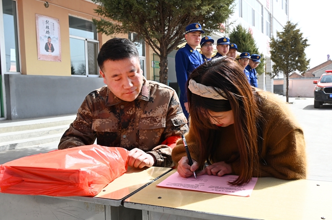 盂县西烟镇开展森林防火进校园宣教活动