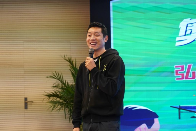 这堂体育课太酷了奥运冠军许昕进校园与安庆学子面对面交流