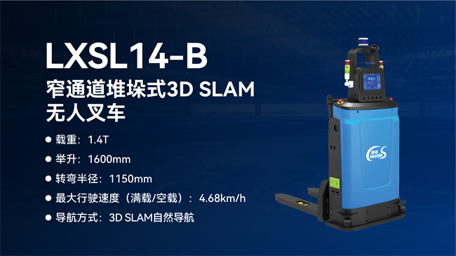 镭神智能全系列3dslam无人叉车amr助力发展新质生产力