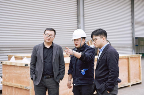 政府及资方代表分批莅临兰洋科技深度探访液态散热生产