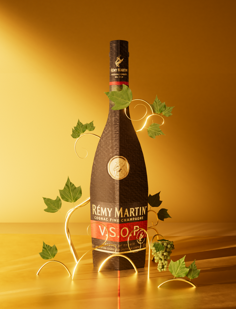 p 优质香槟区干邑(rmy martin vsop cognac fine champagne)包装礼盒