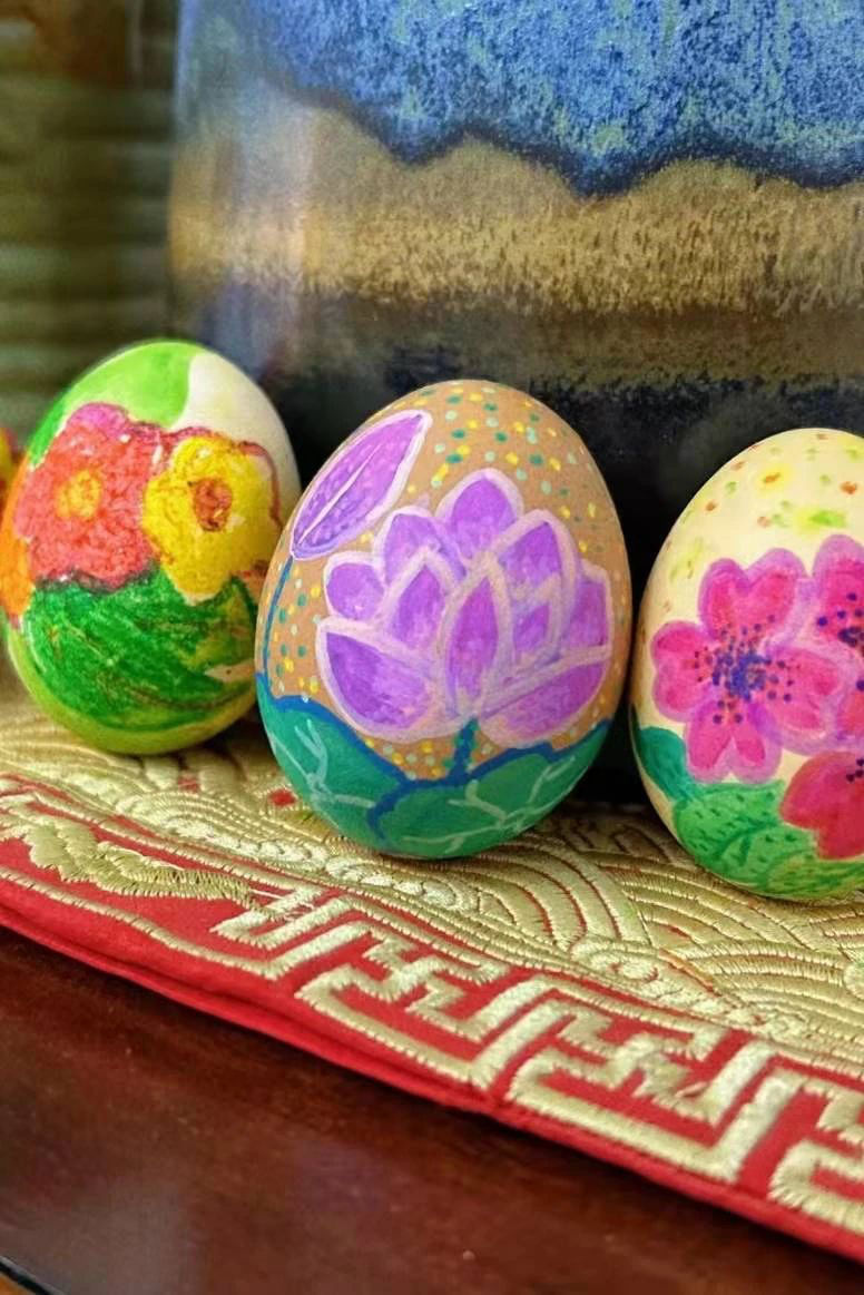 【亮点二】趣味碰彩蛋:秉承壮族三月三的传统习俗,活动现场提供天然