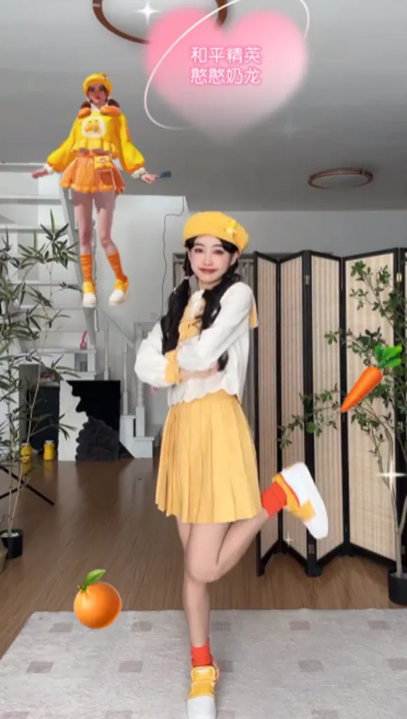 一只龙成了和平精英人气榜第1