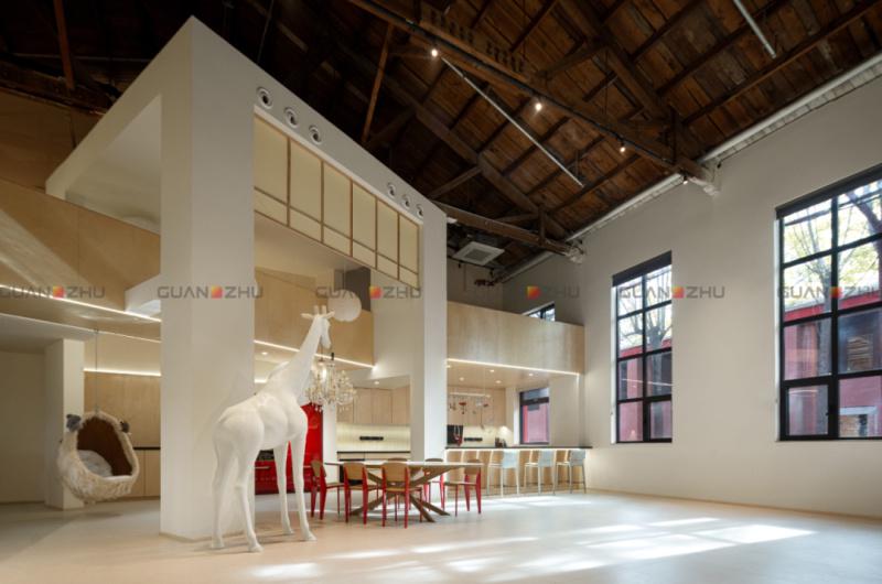 女演员姜妍工作室以631色彩法则冠珠瓷砖诠释治愈系美学