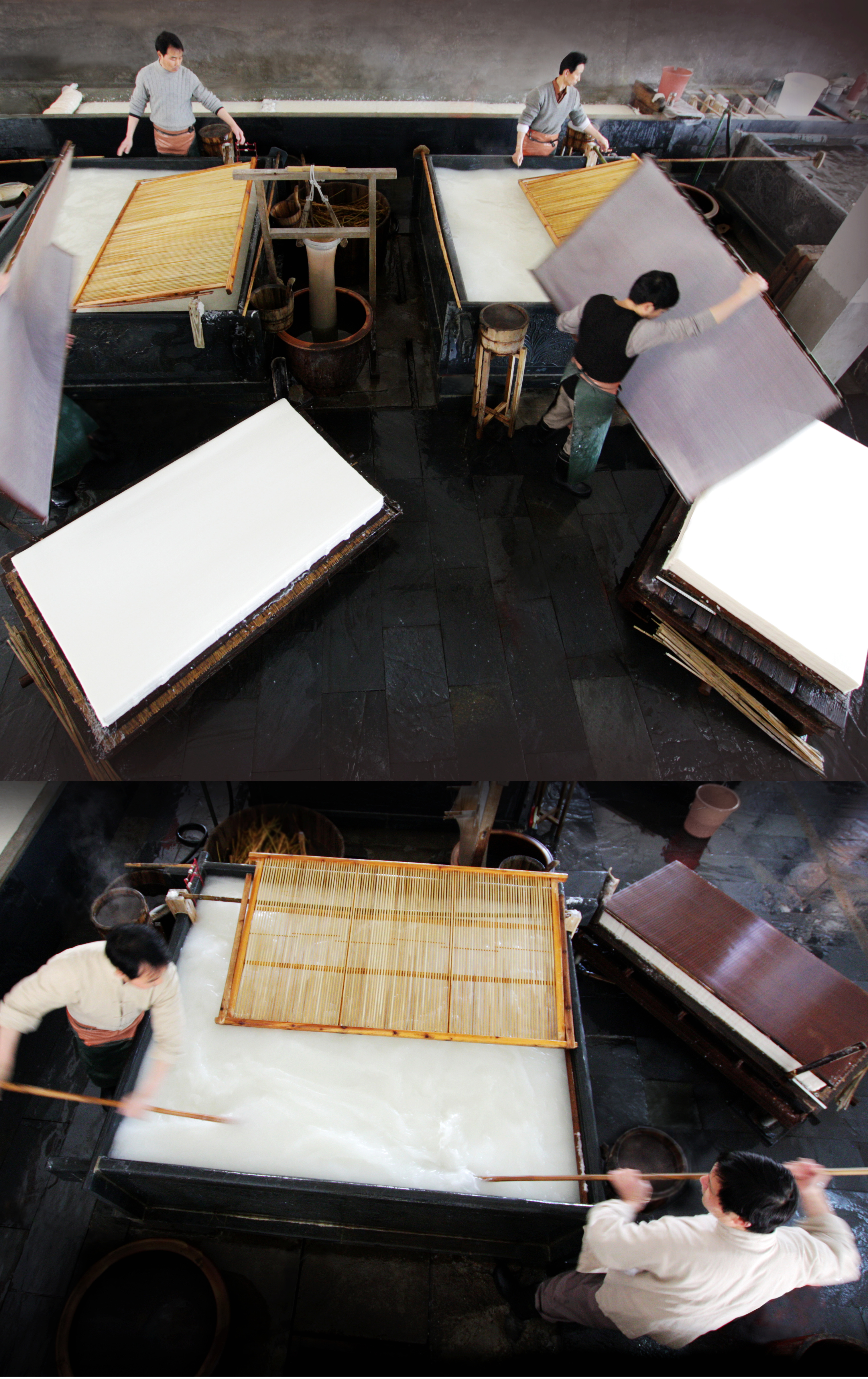 :沙田稻草 青檀林 乌溪造纸术是中国古代四