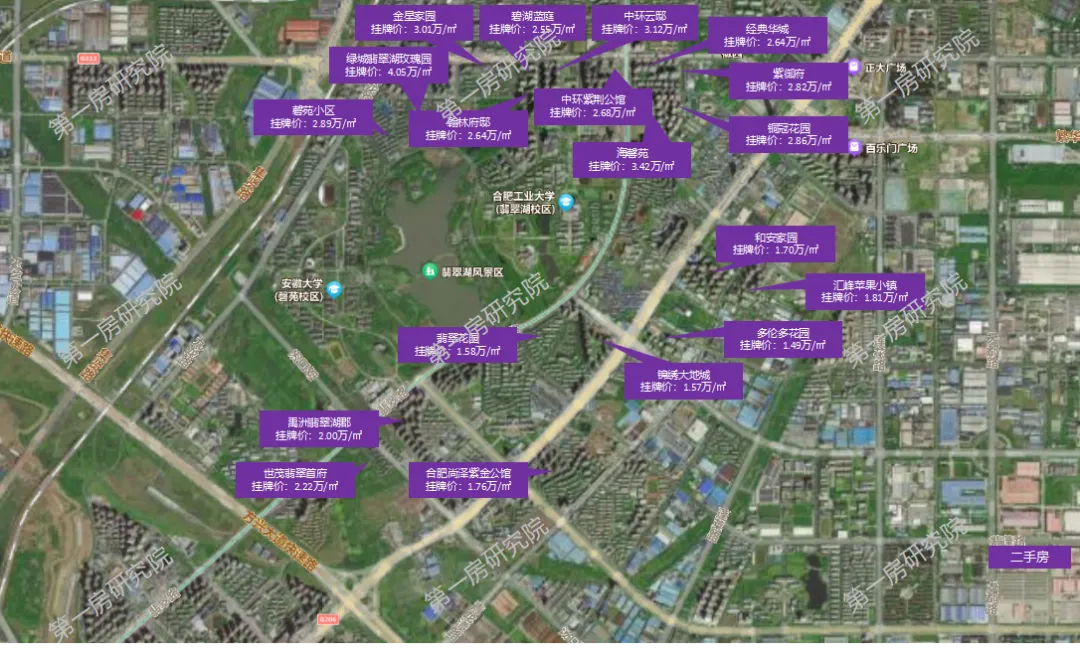 5-3万/㎡,主要还是跟学区有着很大的关系,而肥西产权的二手房挂牌价