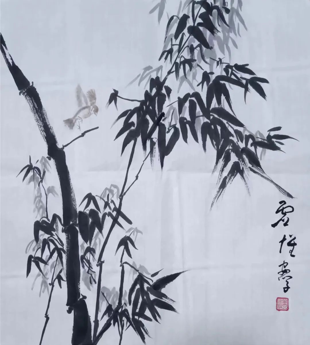 > 【朱安学作品欣赏】2024年4月28日 书于览艺斋著名书画艺术评论家