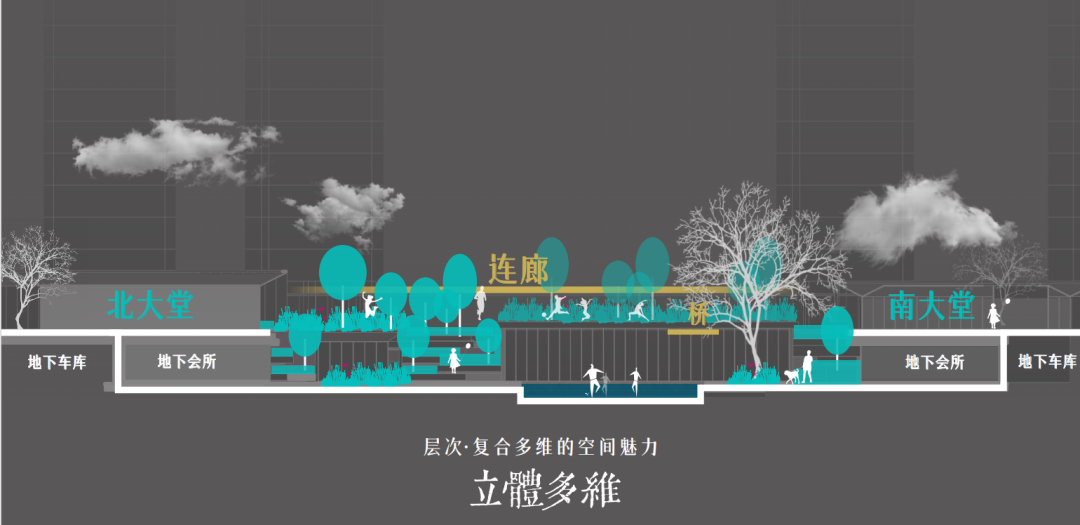 金陵月华建筑外立面示意图这个符号同样呈现在金陵月华极具标志性的外