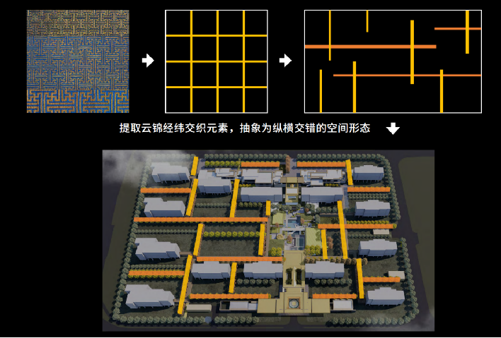 金陵月华建筑外立面示意图这个符号同样呈现在金陵月华极具标志性的外