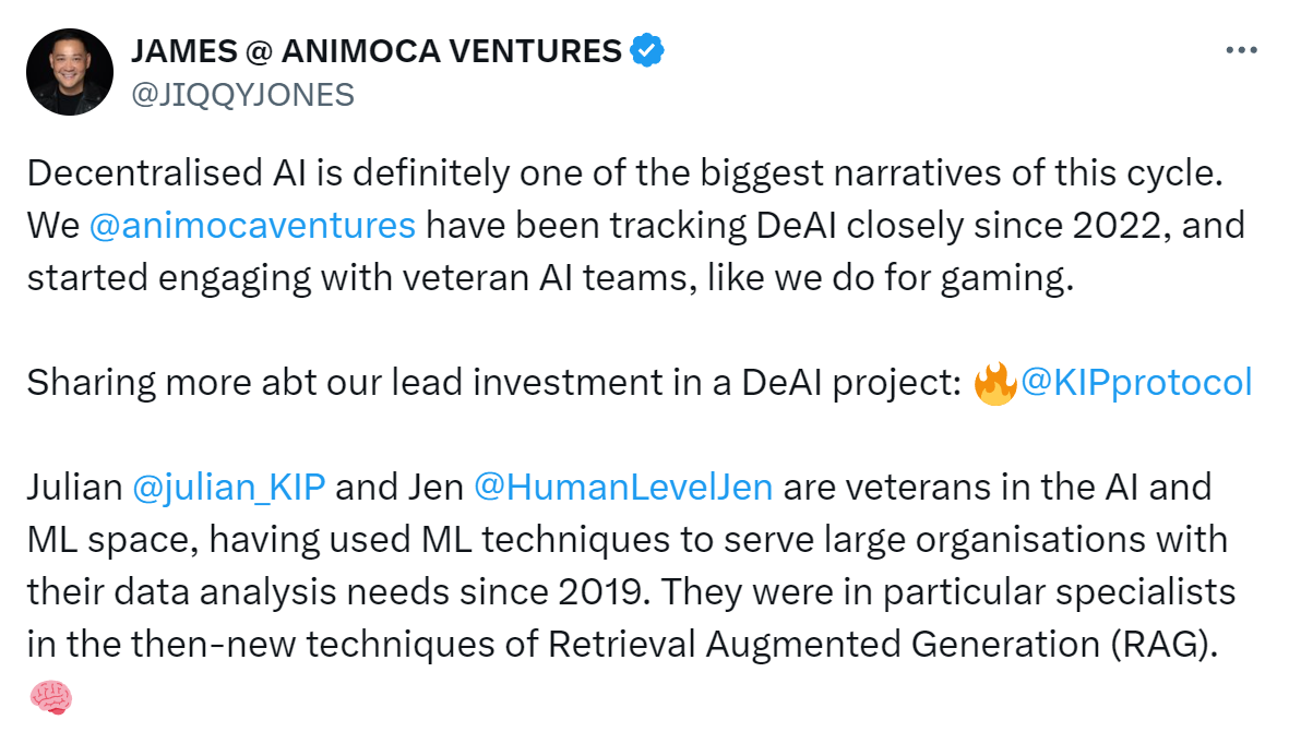 ai 基建赛道新秀 kip protocol:ai 资产的价值释放与高效流通