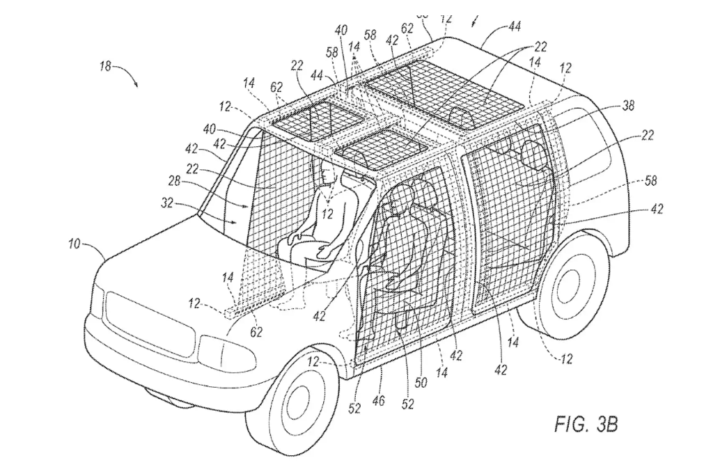 福特申请可展开门屏专利 适用于下一代越野车