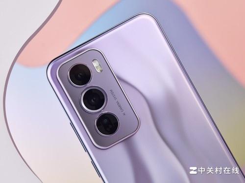 超美小直屏opporeno12pro银幻紫配色图赏