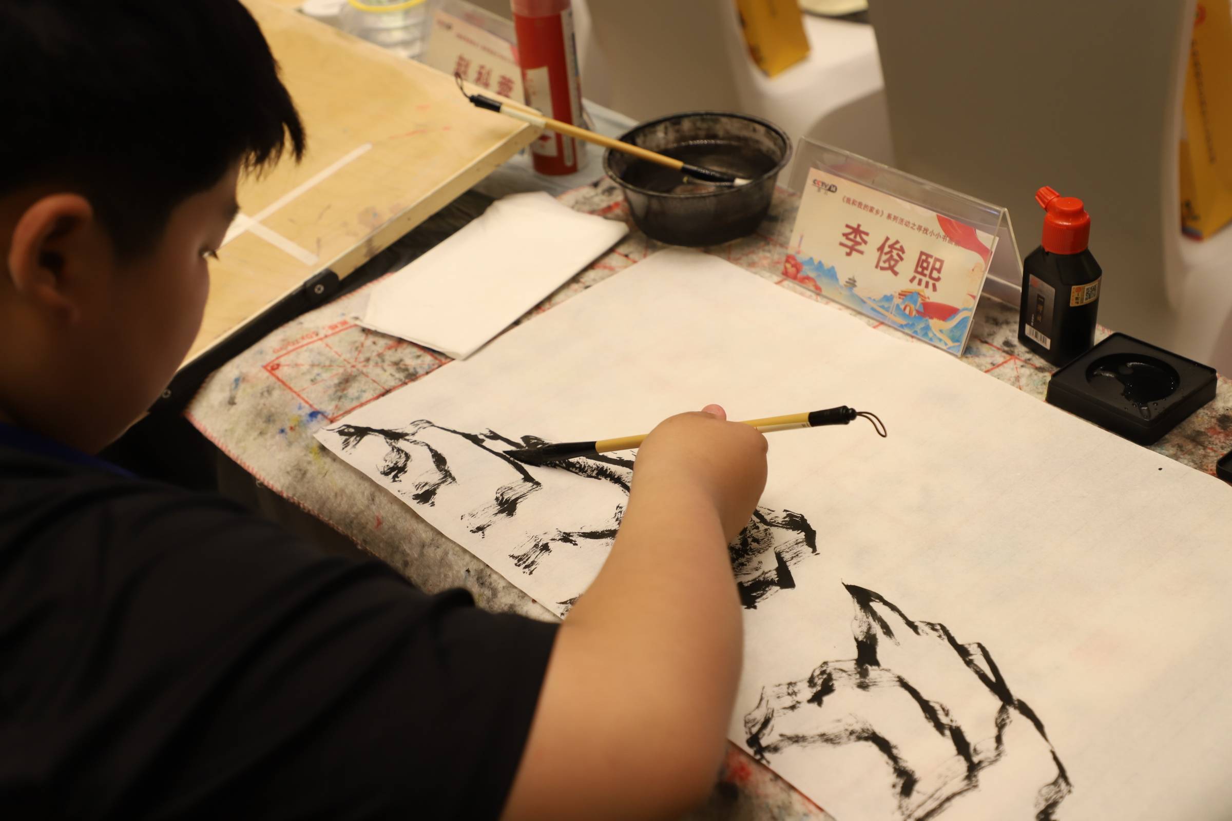 央视《我和我的家乡》系列活动之寻找小小书画家汉中专场隆重举办