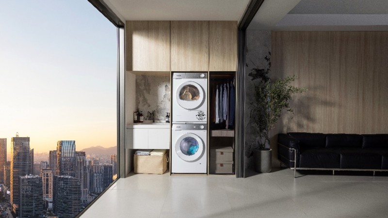 西门子小晶钻洗烘套装震撼上市,以革新智能科技打造专业洗衣房