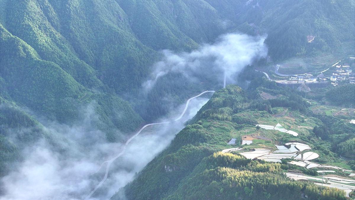 人间仙境——浙江丽水南尖岩山区云海景观